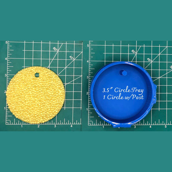 3.5" Circle Tray - Silicone Freshie Mold