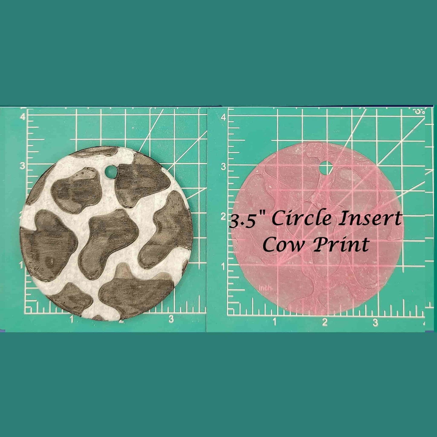 3.5" Circle Inserts - Everything Else - Silicone Freshie Mold