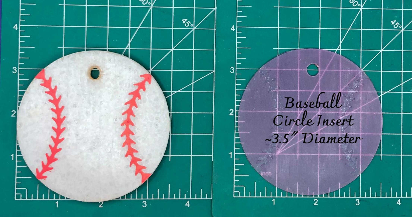 3.5" Circle Sports Ball Inserts - Silicone Freshie Mold - Silicone Mold