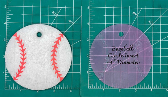 4" Circle Sports Ball Inserts - Silicone Freshie Mold