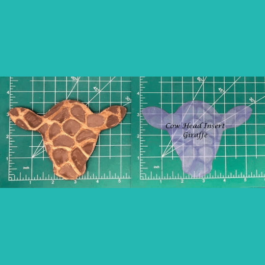 Cow Head Inserts - Silicone Freshie Mold