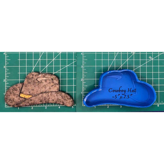 Cowboy Hat - Silicone Freshie Mold - Silicone Mold