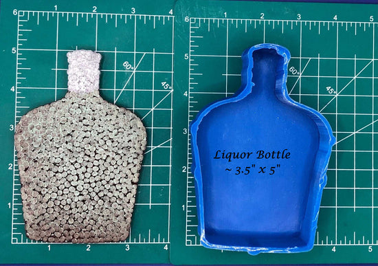 Liquor Bottle - Silicone Freshie Mold - Michelle's Creations TX