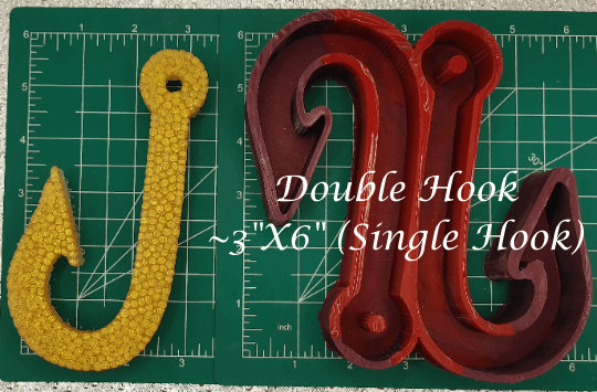 Hook - Silicone Freshie Mold