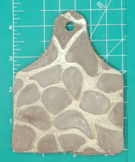 Cow Ear Tag Inserts - Silicone Freshie Mold