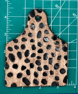 Cow Ear Tag Inserts - Silicone Freshie Mold