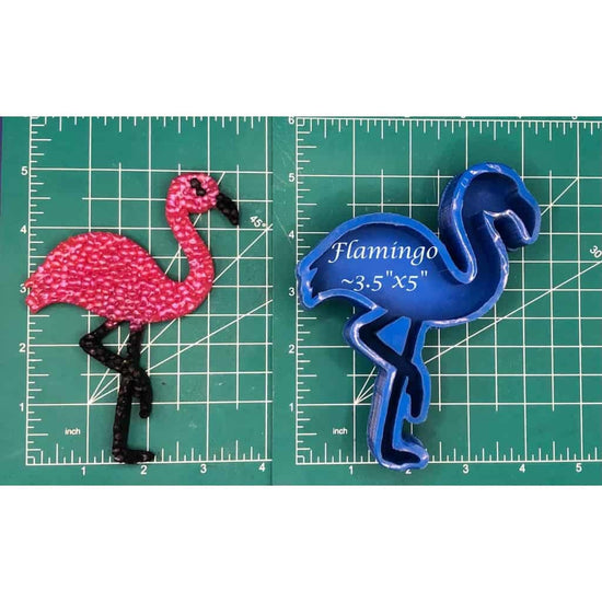 Flamingo - Silicone Freshie Mold - Silicone Mold