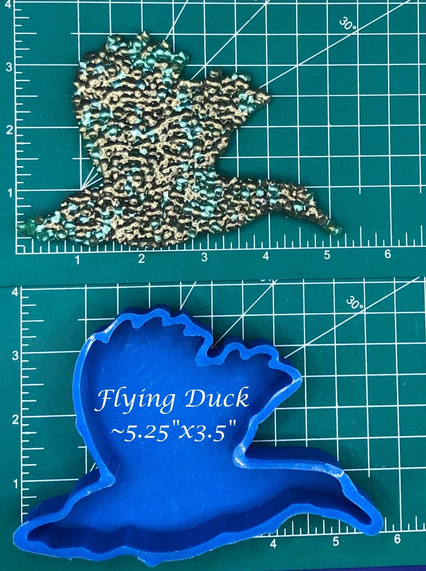 Small Flying Duck - Silicone Freshie Mold