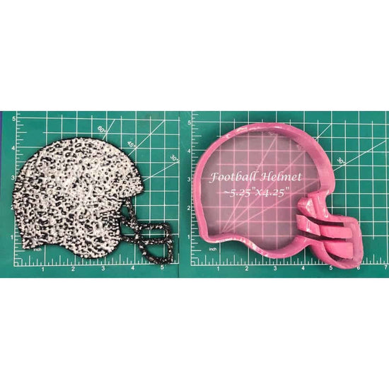 Football Helmet - Silicone Freshie Mold - Silicone Mold