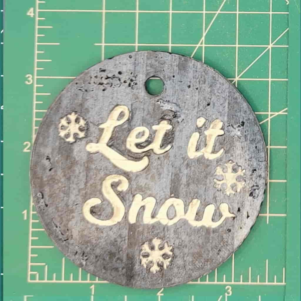 3.5" Circle Inserts - Christmas - Silicone Freshie Mold