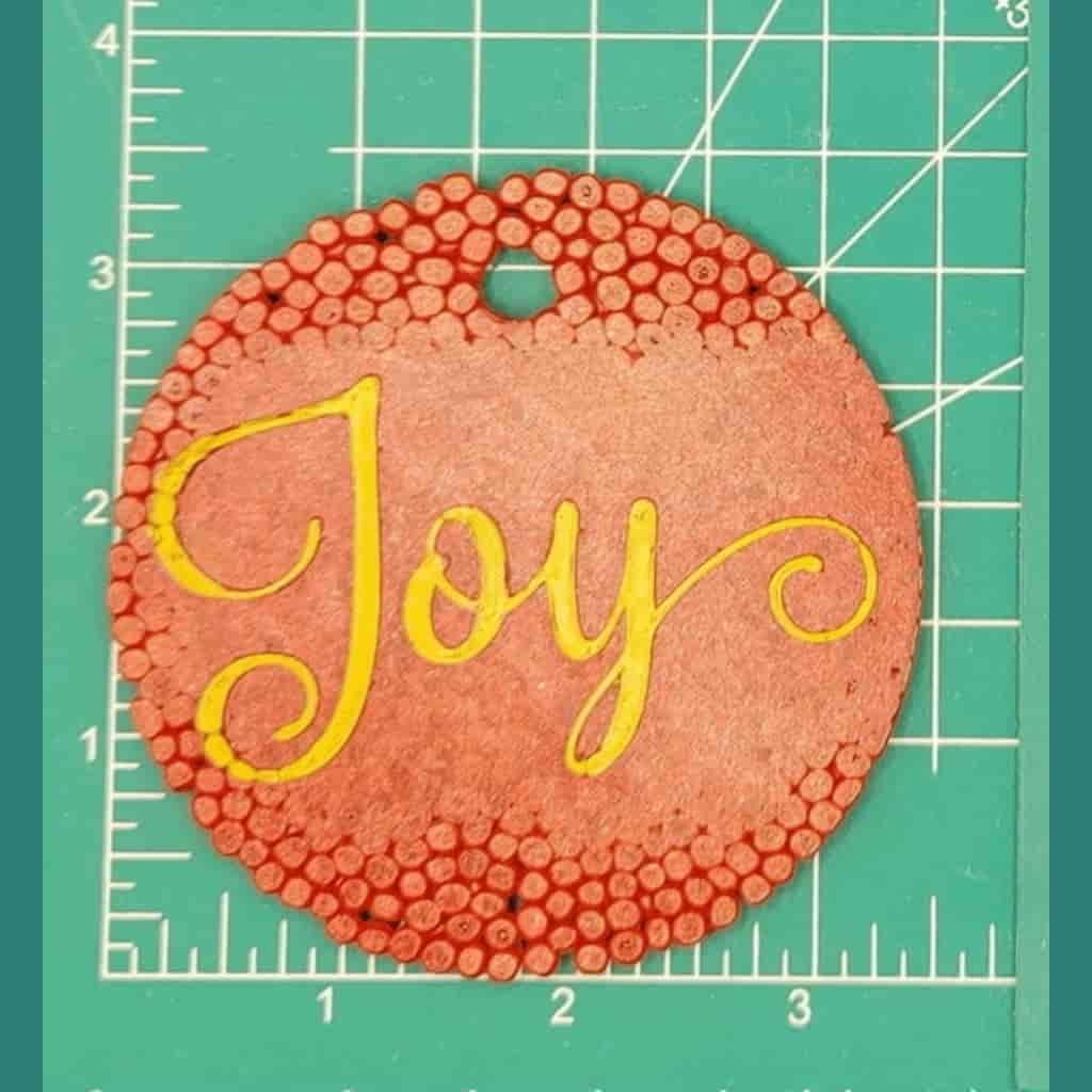 3.5" Circle Inserts - Christmas - Silicone Freshie Mold