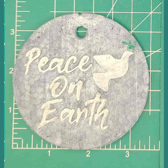3.5" Circle Inserts - Christmas - Silicone Freshie Mold