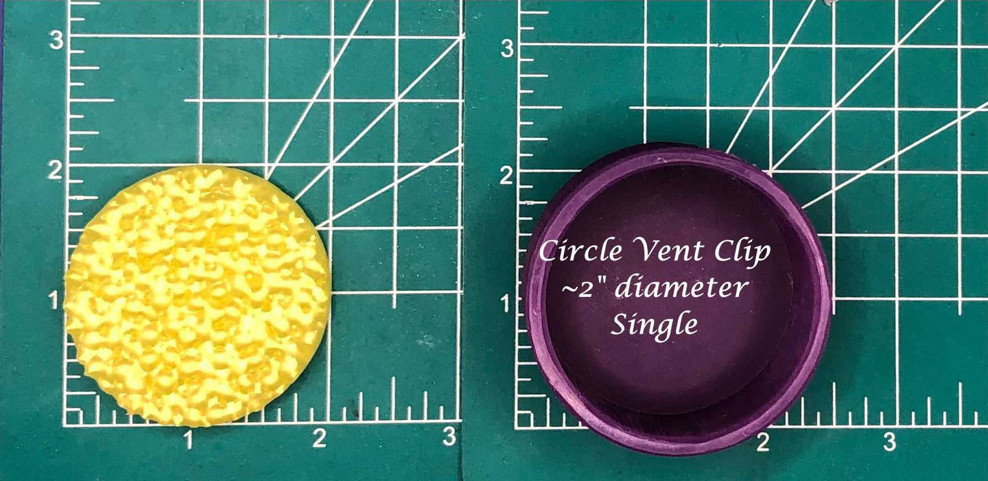 Vent Clip Circles - Silicone Freshie Molds