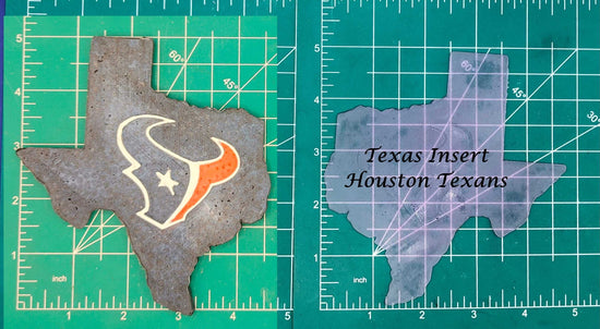 Texas Inserts - Silicone Freshie Mold - Silicone Mold