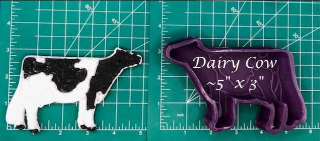 Dairy Cow with Spots - Silicone Freshie Mold