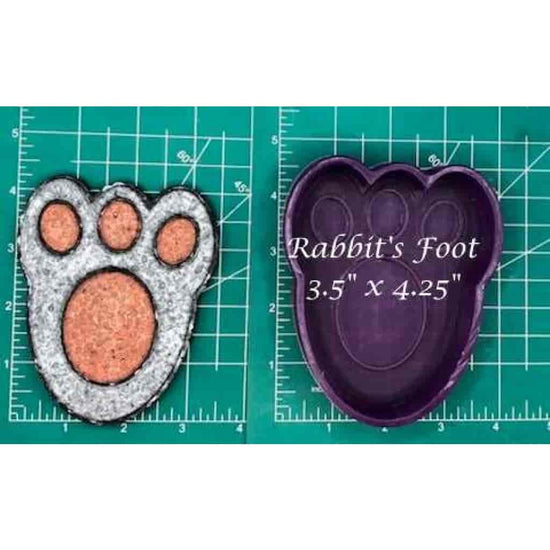 Rabbit's Foot - Silicone freshie mold