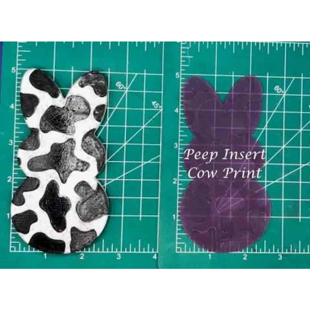 Peep Bunny Inserts - Silicone Freshie Mold