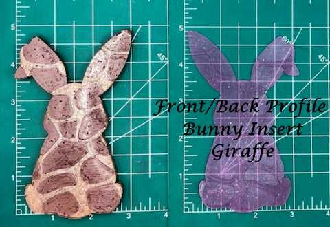 Bunny Silhouette Inserts- Silicone Freshie Mold