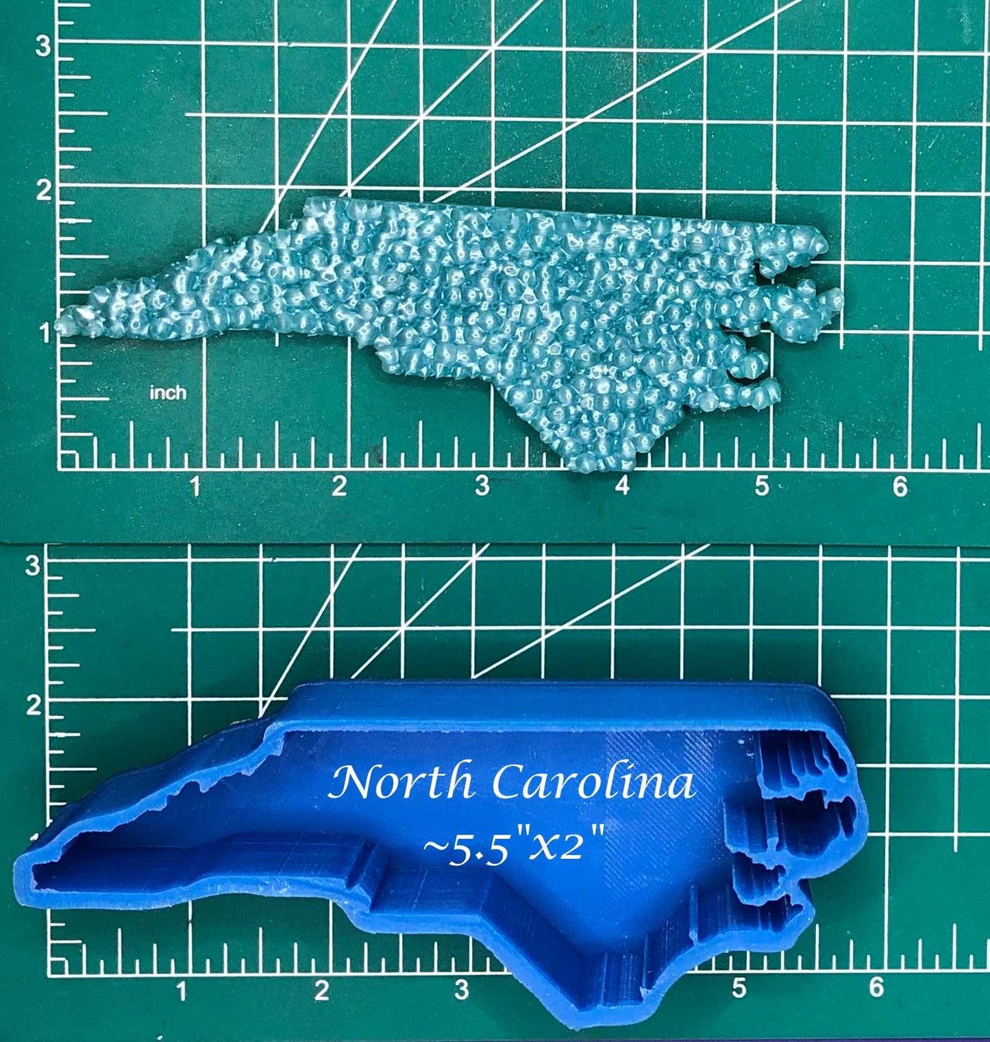 North Carolina -  Silicone Freshie Mold - Silicone Mold