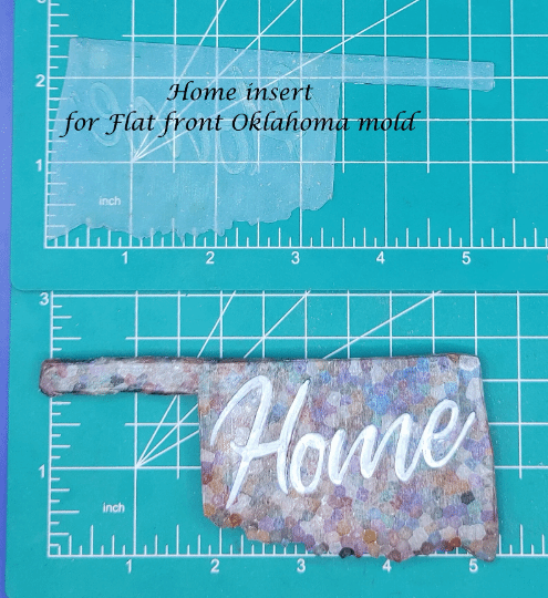 Oklahoma Inserts - Silicone Freshie Mold