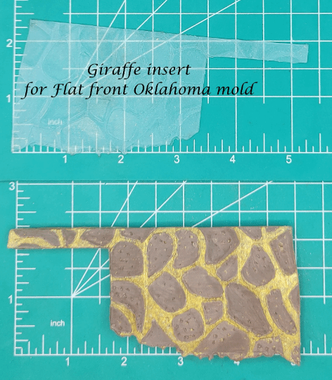 Oklahoma Inserts - Silicone Freshie Mold