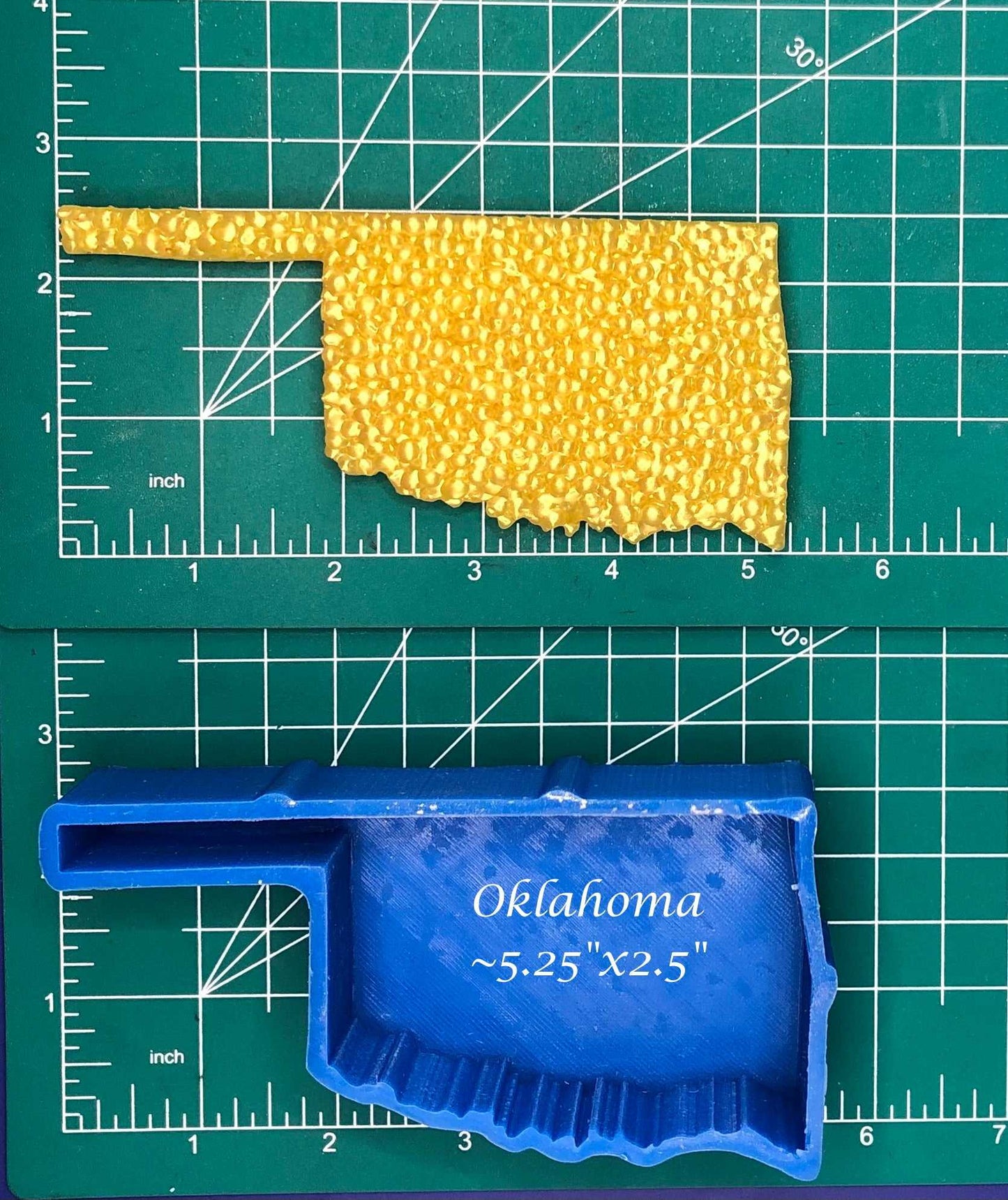 Oklahoma -  Silicone Freshie Mold - Silicone Mold