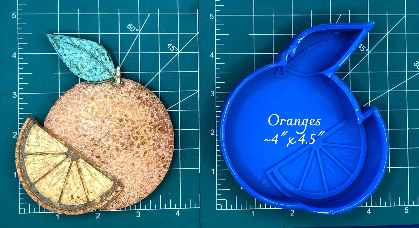Oranges - Silicone Freshie Mold
