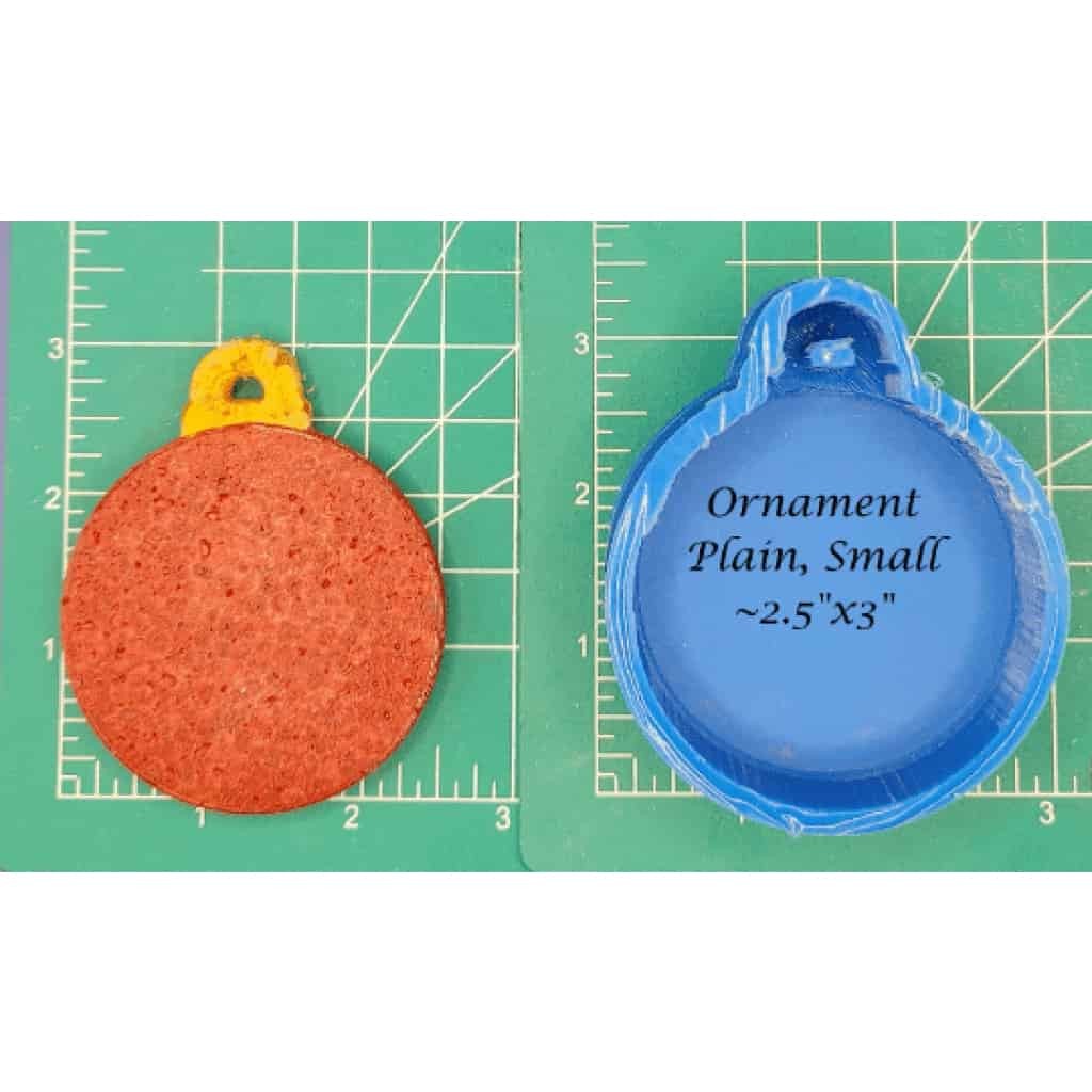 Christmas Ornament - Silicone Freshie Mold - Silicone Mold