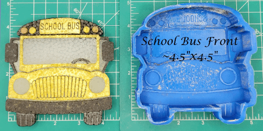 School Bus - Silicone freshie mold - Silicone Mold