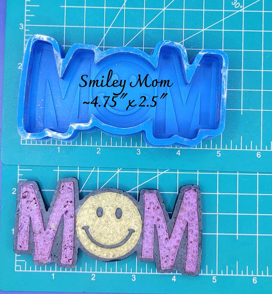 Smiley Mom - Silicone freshie mold - Silicone Mold