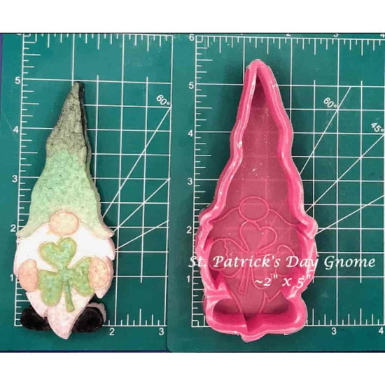 St. Patrick's Day Gnome - Silicone freshie mold