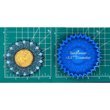 Sunflower 3.5" - Silicone Freshie Mold