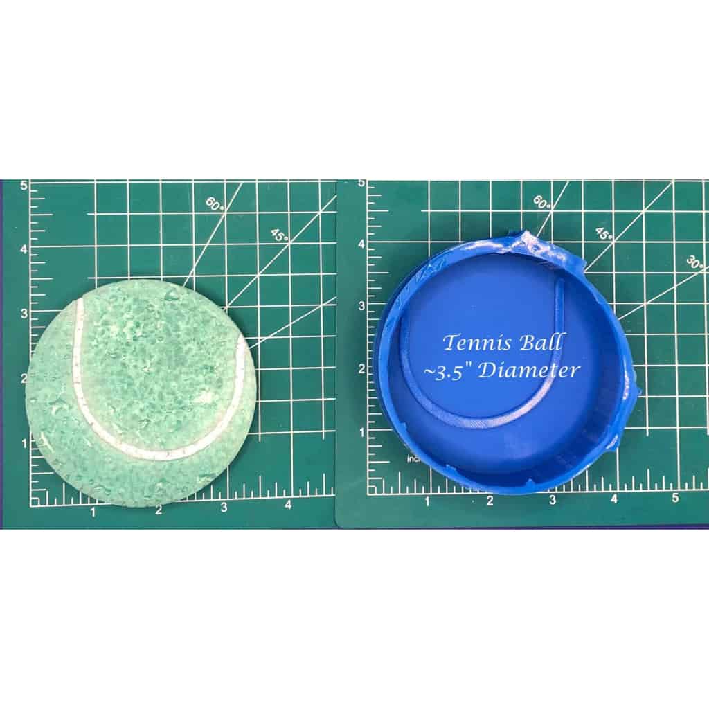 Tennis Ball - Silicone Freshie Mold - Silicone Mold