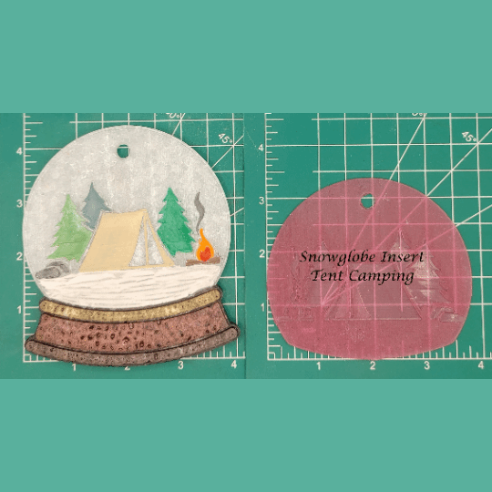 Snowglobe Inserts - Freshie Mold