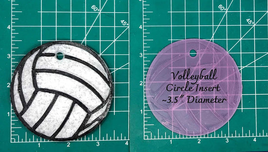 3.5" Circle Sports Ball Inserts - Silicone Freshie Mold - Silicone Mold