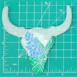 Steer Skull Inserts - Silicone Freshie Mold