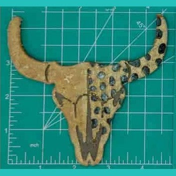 Steer Skull Inserts - Silicone Freshie Mold