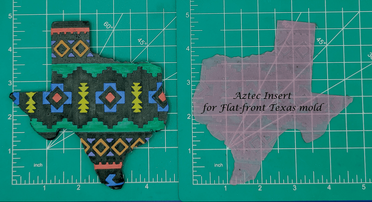 Texas State - Freshie Mold Inserts