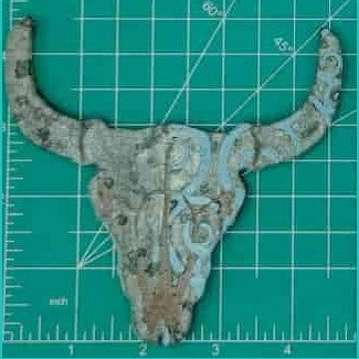 Steer Skull Inserts - Silicone Freshie Mold