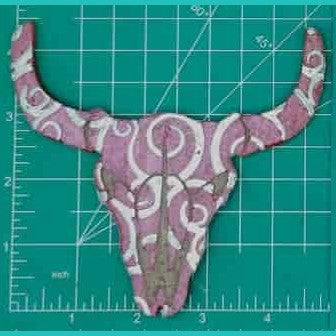 Steer Skull Inserts - Silicone Freshie Mold