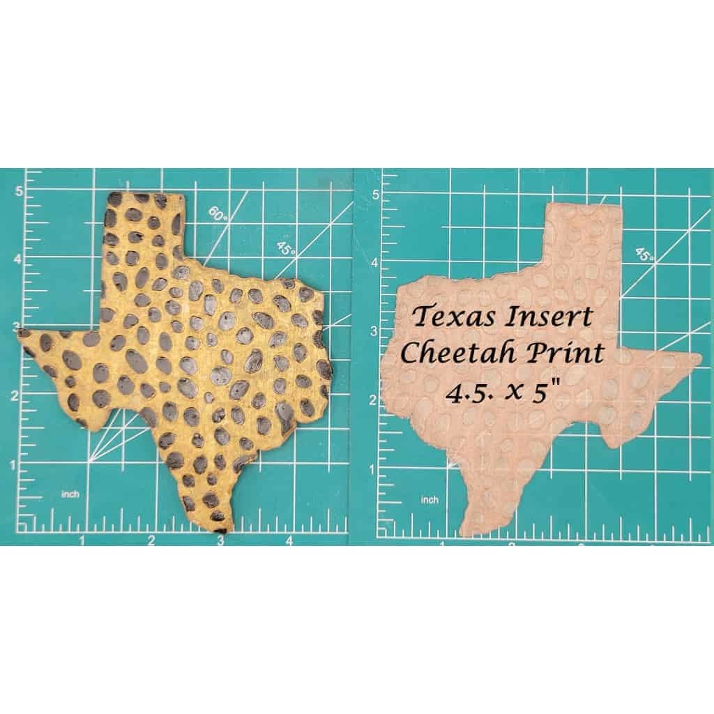 Texas Inserts - Silicone Freshie Mold - Silicone Mold