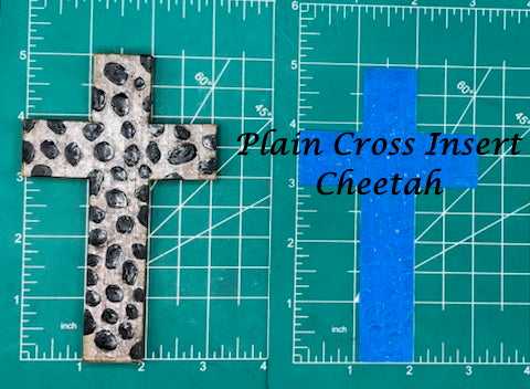 Cross Inserts - Silicone Freshie Mold