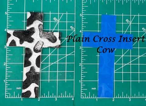 Cross Inserts - Silicone Freshie Mold