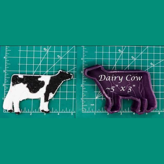 Dairy Cow with Spots - Silicone Freshie Mold