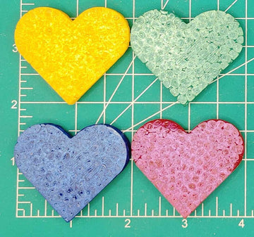 Heart Vent Clip tray - Silicone Freshie Molds