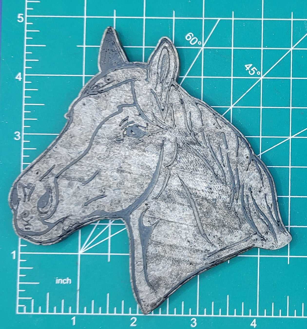 Horse head - left facing - Silicone Freshie Mold