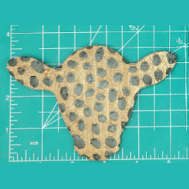 Cow Head Inserts - Silicone Freshie Mold