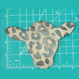 Cow Head Inserts - Silicone Freshie Mold