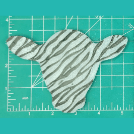 Cow Head Inserts - Silicone Freshie Mold