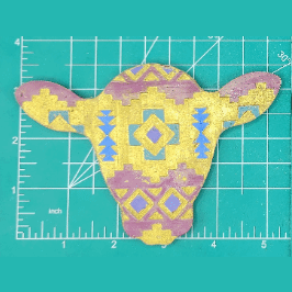 Cow Head Inserts - Silicone Freshie Mold